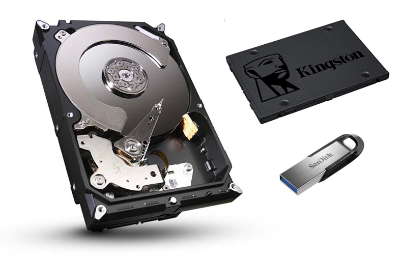 recupero dati hard disk ssd chiavette usb roma